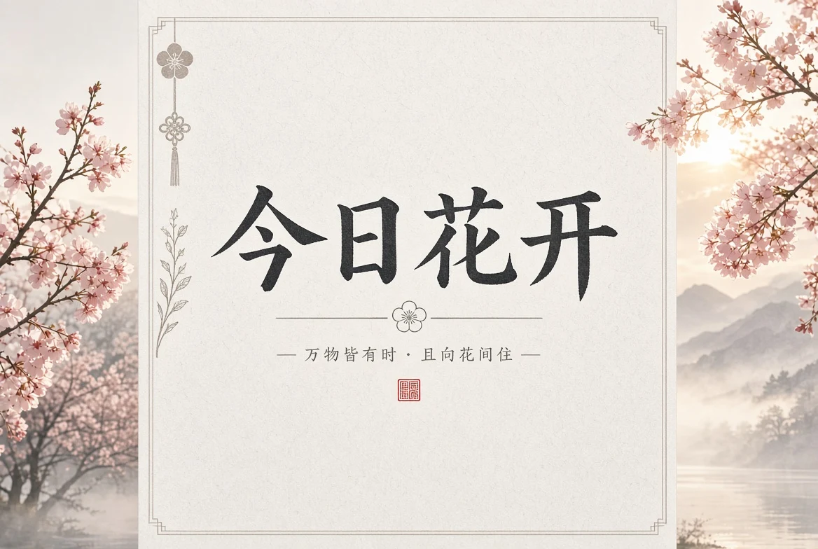 今日花开栏目图